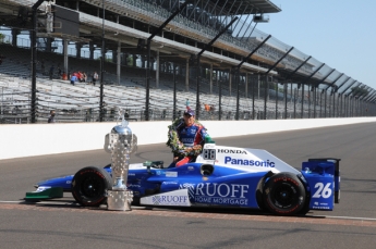 500 milles d'Indianapolis - Cérémonies avec le vainqueur